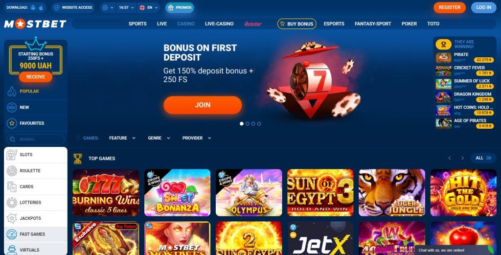 Top 10 Most Popular Online Casinos in 2025